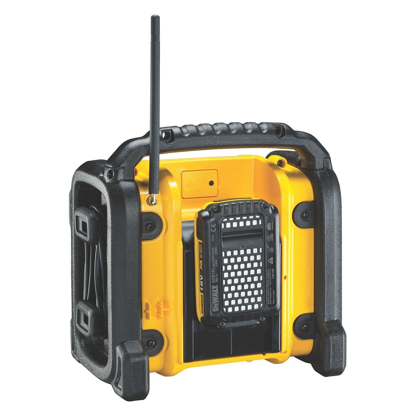DEWALT Akku- und Netz-Radio fuer 10.8 - 18V
