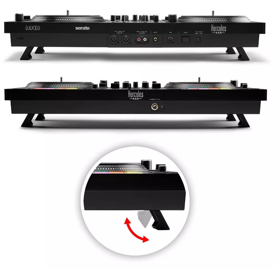 Mixersteuerung Hercules DJ Control Inpulse T7 Einzelhandel