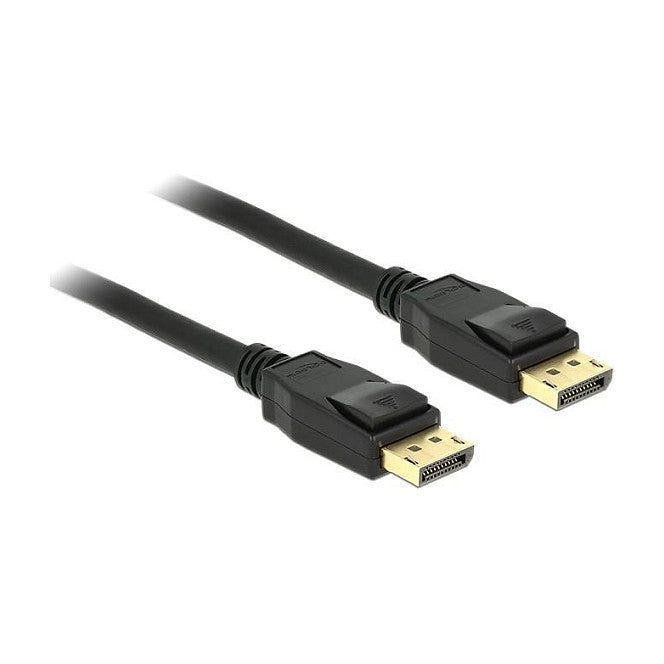 DELOCK Kabel DisplayPort 1.2 Stecker > DisplayPort Stecker 1 m schwarz 4K