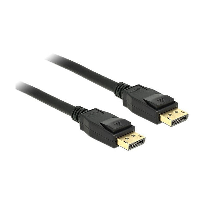 DELOCK Kabel DisplayPort 1.2 Stecker > DisplayPort Stecker 5 m schwarz 4K