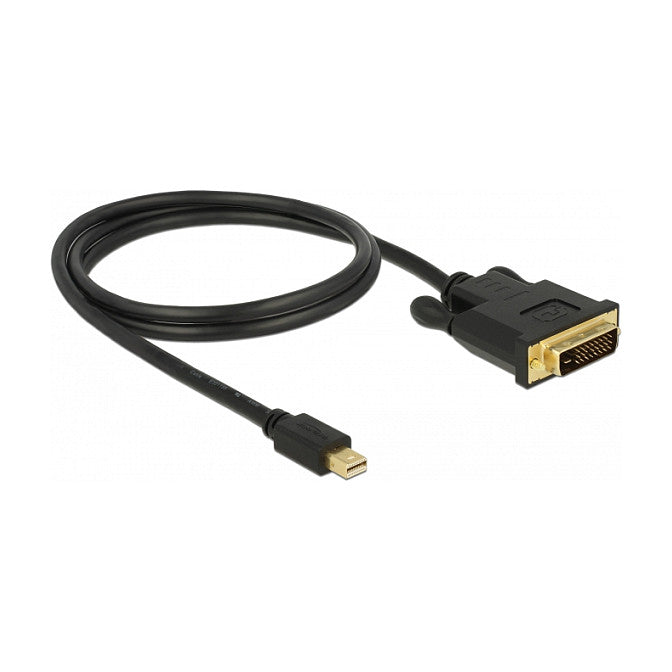 DELOCK Kabel mini Displayport 1.1 Stecker > DVI 24+1 Stecker 1 m