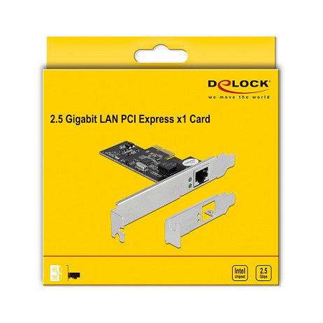 DELOCK PCI Express x1 Karte auf 1 x RJ45 2.5 Gigabit LAN i225