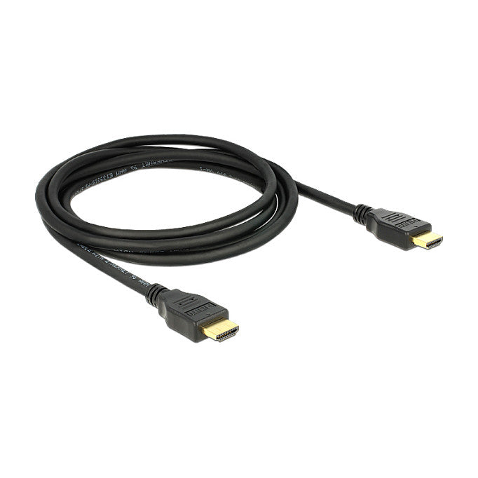 DELOCK Kabel HDMI A Stecker > A Stecker High Speed with Ethernet 2 m