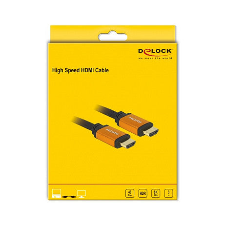 High Speed HDMI Kabel 48 Gbps 8K 60 Hz 3 m