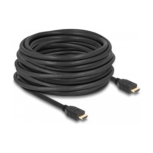 High Speed HDMI Kabel 48 Gbps 8K 60 Hz schwarz 12 m