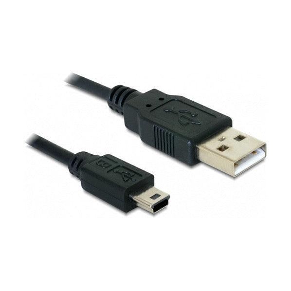 DELOCK Kabel USB 2.0 A Stecker > USB 2.0 Mini B Stecker 1.0 m