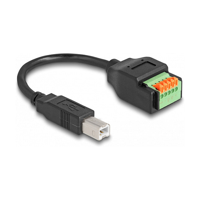 DELOCK USB 2.0 Kabel Typ-B St > Terminalblock Adapter 15cm
