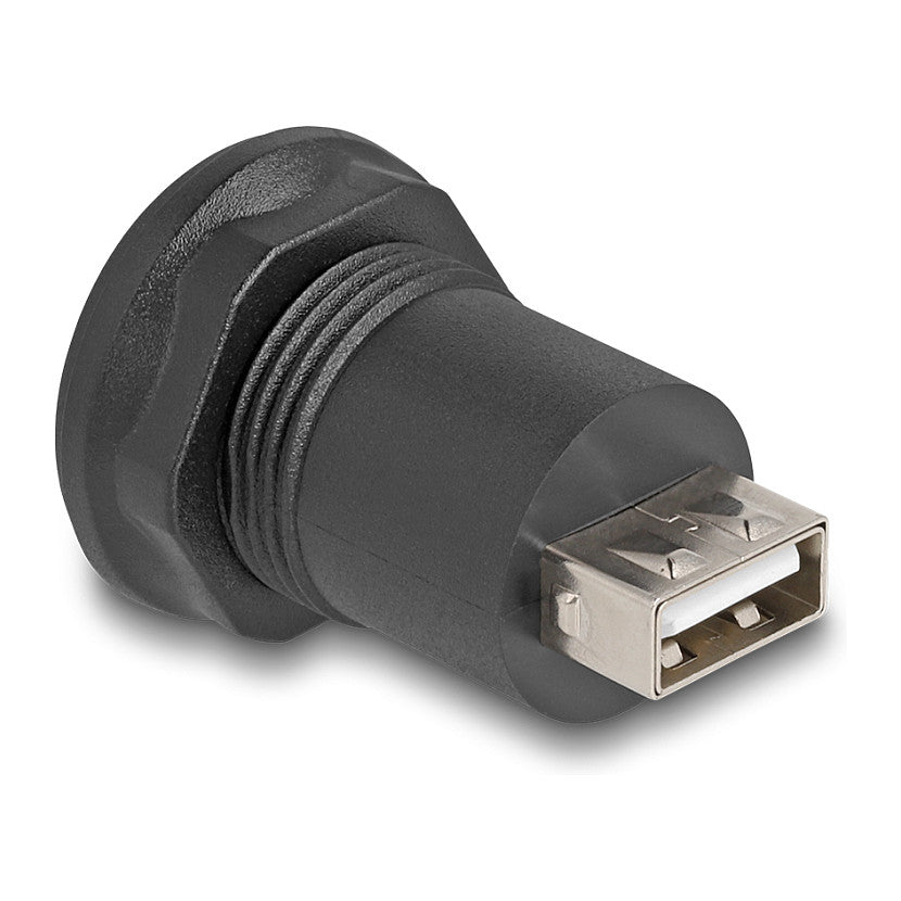 DELOCK USB 2.0 Typ Mini-B zu USB 2.0 Typ-A Einbaubu. schwarz