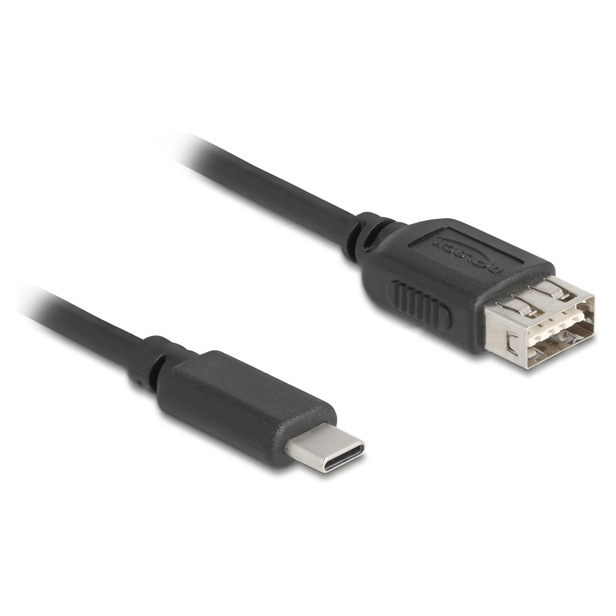 USB 2.0 Kabel USB Type-C™ Stecker zu EASY USB Typ-A Buchse 2 m