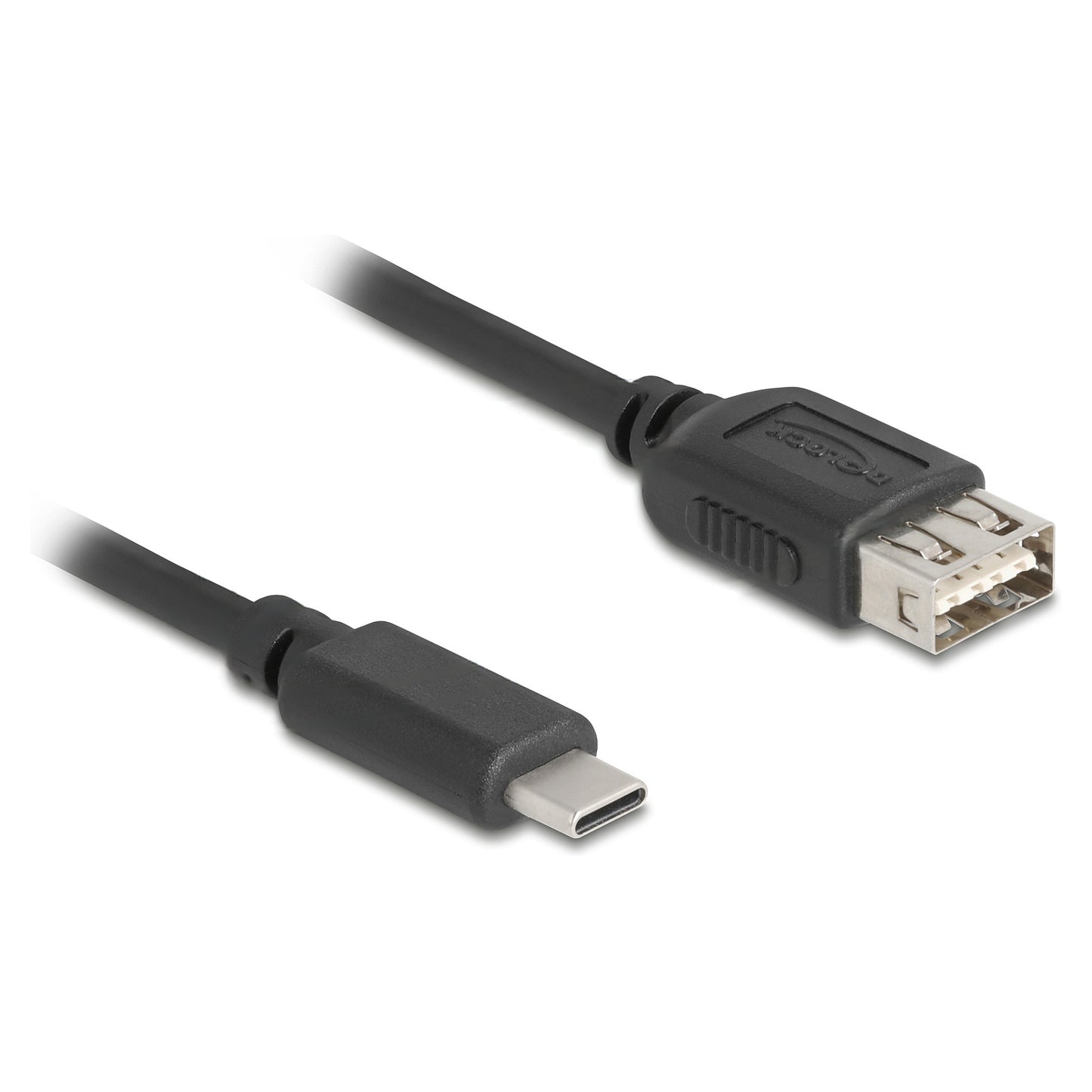 Delock USB 2.0 Kabel USB Type-C Stecker zu EASY USB Typ-A Buchse 3 m