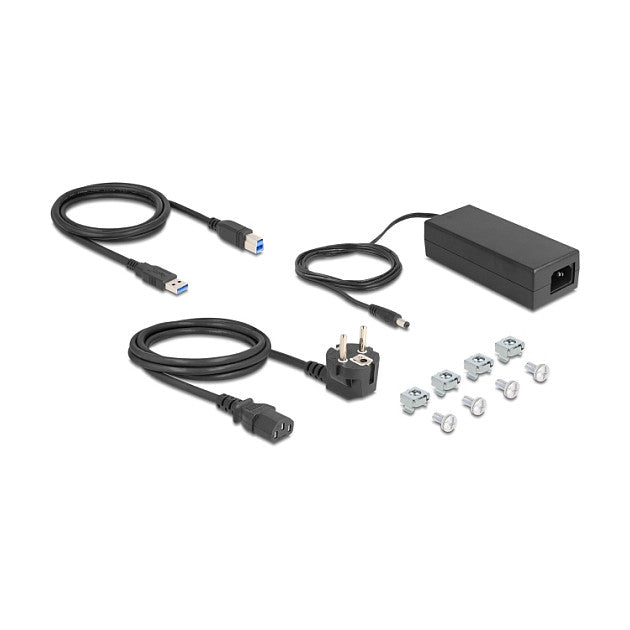 DELOCK 48.26cm 19Zoll Industrie Hub 10 x USB 10 Gbps Typ-A