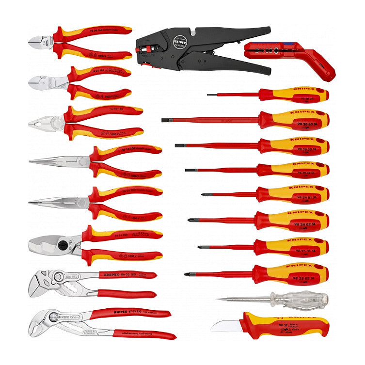 KNIPEX Werkzeugkoffer Vision24 Elektro