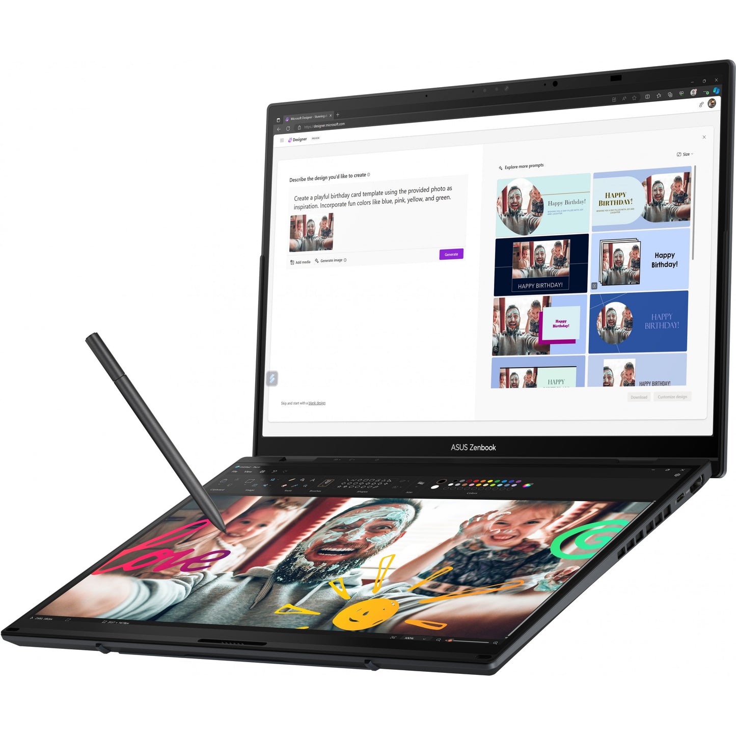 ASUS ZenBook Duo 14" U9-285H 32 1TB UX8406CA-QL203X W11P