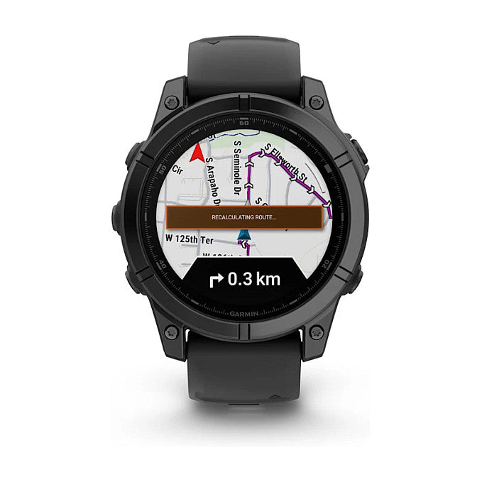 Garmin fenix E (47mm) schwarz/schiefergrau