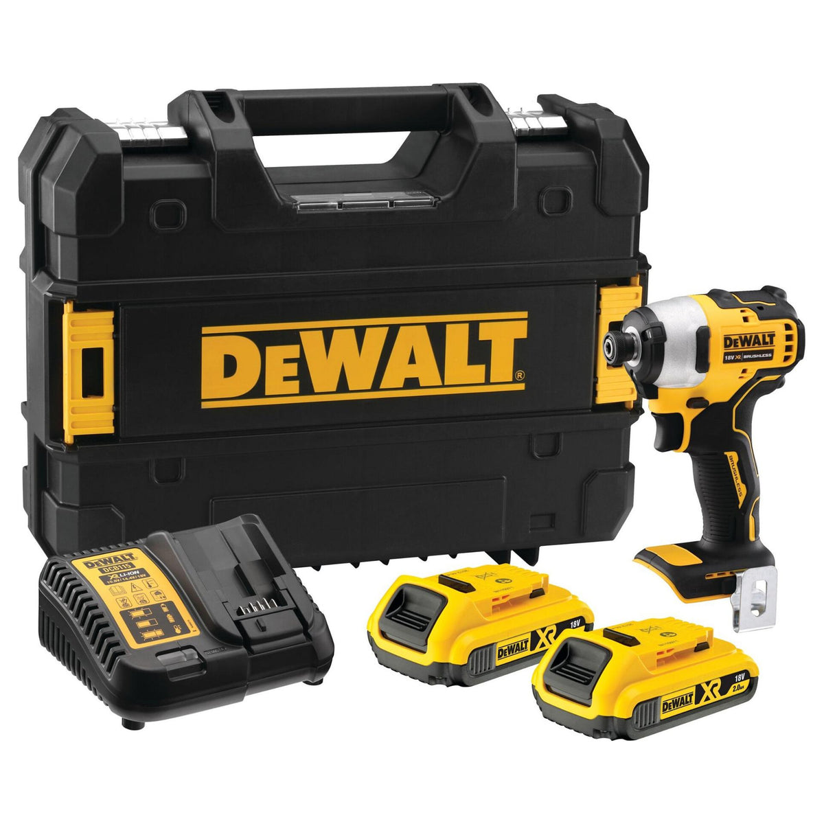 DeWalt DCF809D2T-QW Akku-Schlagschrauber 18V. 2 Ah