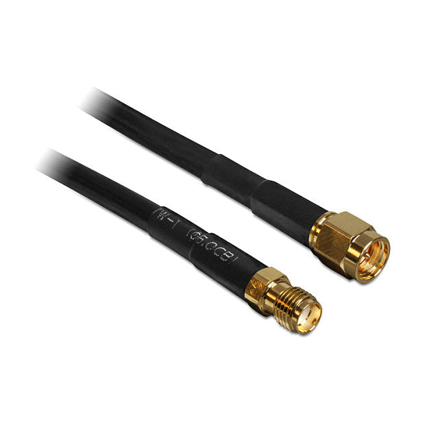 DELOCK HF SMA Stecker > SMA Buchse 2m CFD200 low loss