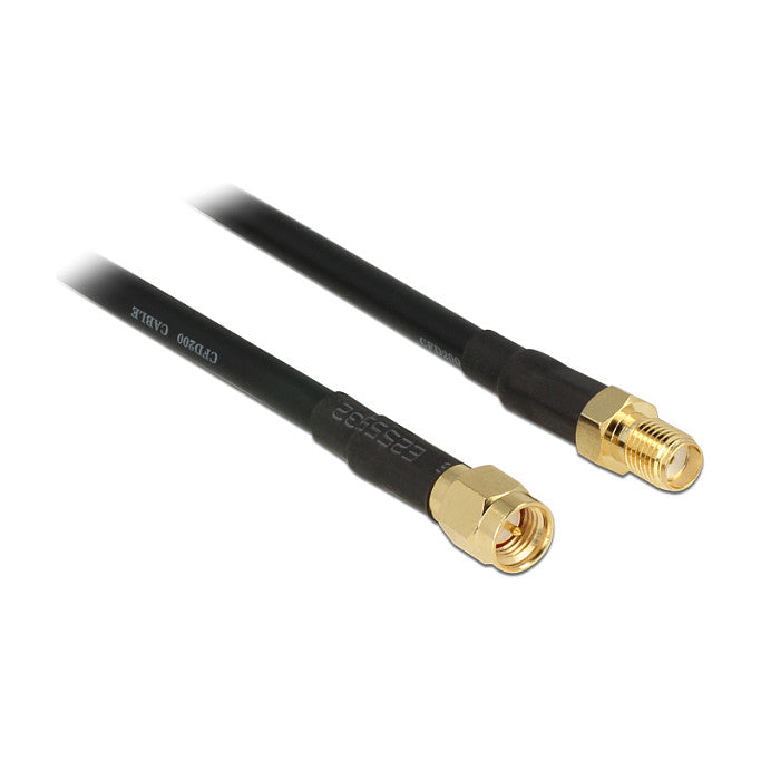 DELOCK HF SMA Stecker > SMA Buchse 15m CFD200 low loss