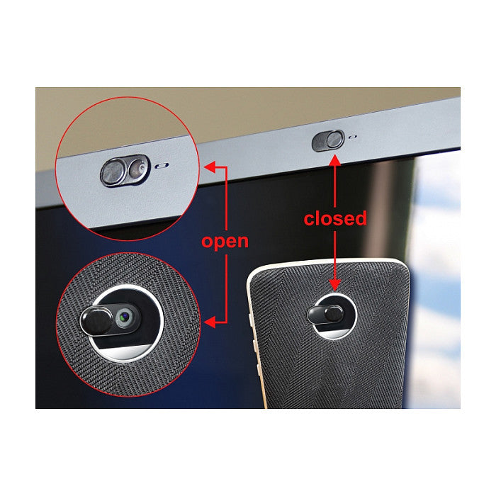 DELOCK Webcam Abdeckung fr Notebook Tablet und Smartphone 3 Stck