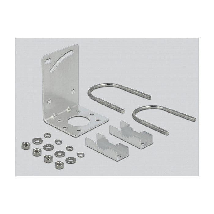 DELOCK LTE Antenne SMA Stecker 7-9 dBi direktional mit Anschlusskabel RG-58 5m weiss outdoor
