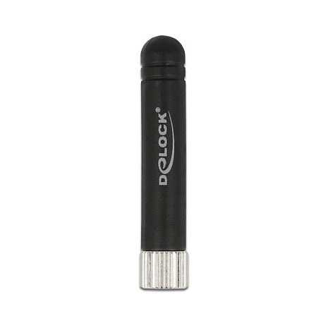 DELOCK LPWAN 868MHz Antenne SMA Stecker 1.6dBi omnidirektional starr schwarz