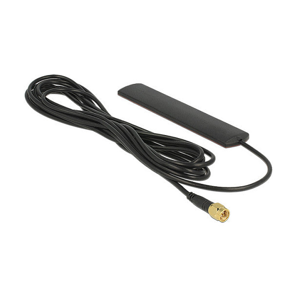 LTE Antenne SMA 3 dBi omnidirektional starr schwarz Klebemontage