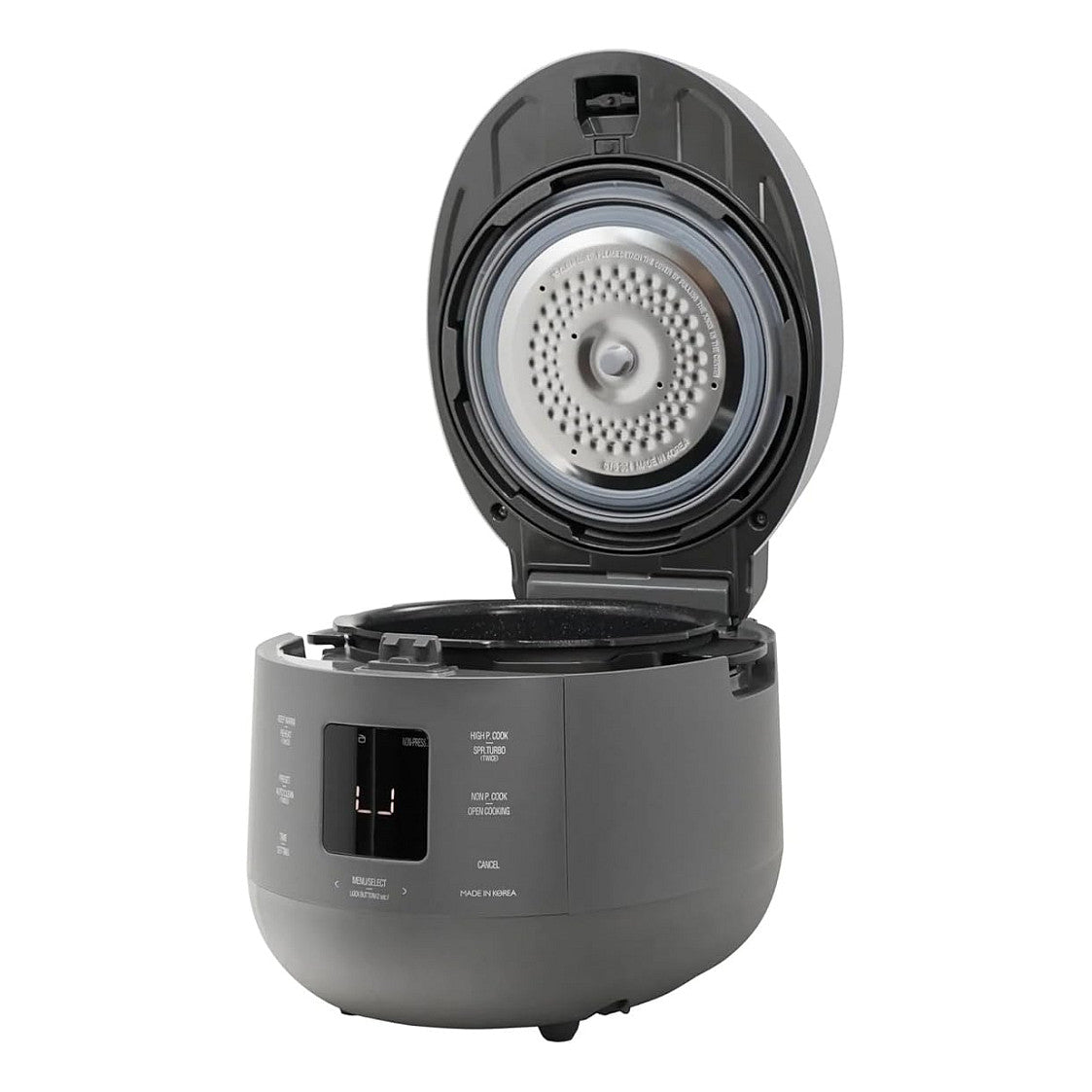 Cuckoo Reiskocher 1.80l CRP-ST1009F Twin Pressure grau