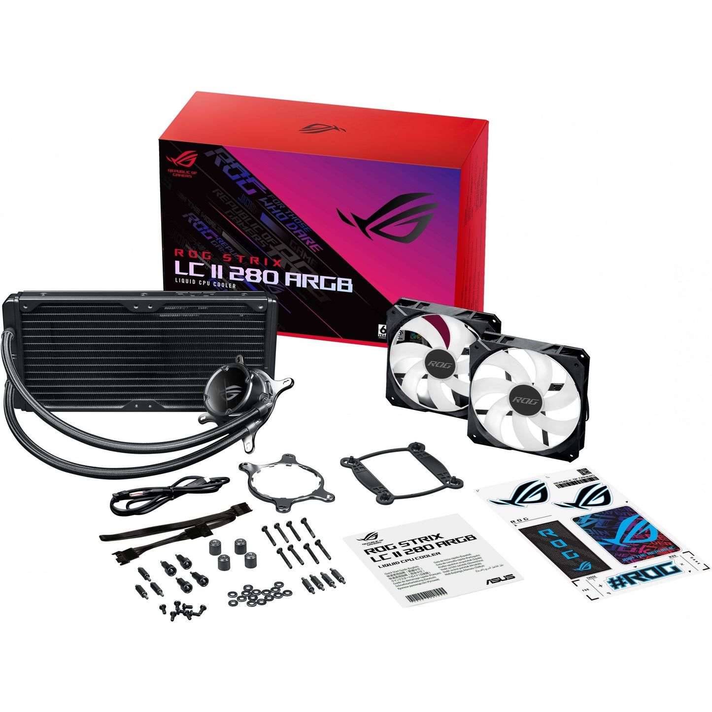 K Asus WAK ROG Strix LC II 280 ARGB