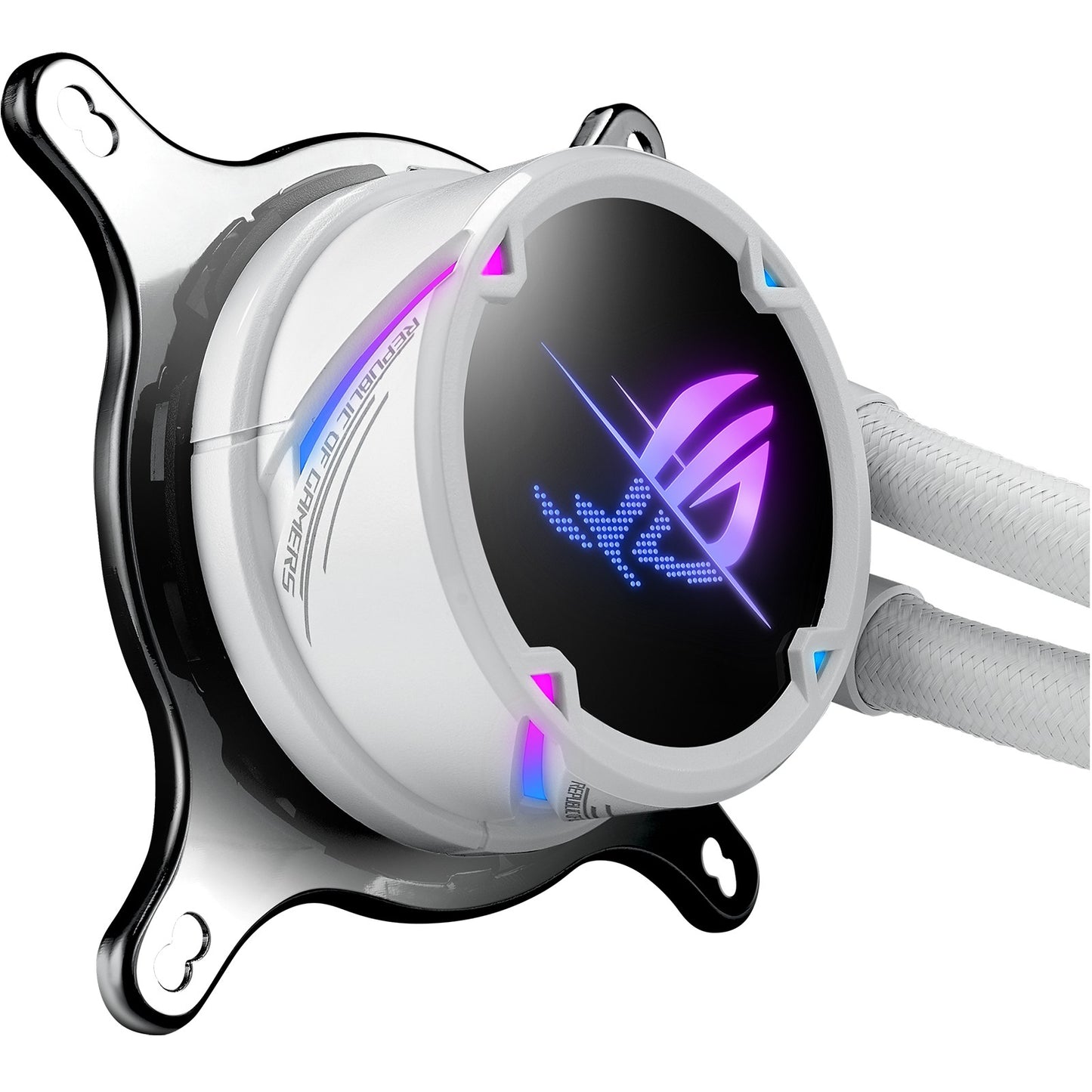 K Asus WAK ROG Strix LC II 240 ARGB White Edition