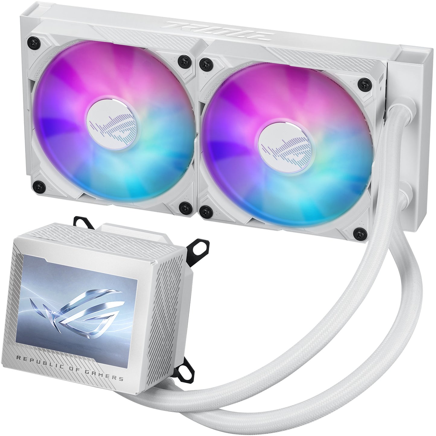 K Asus WAK ROG RYUJIN III 240 ARGB blanc