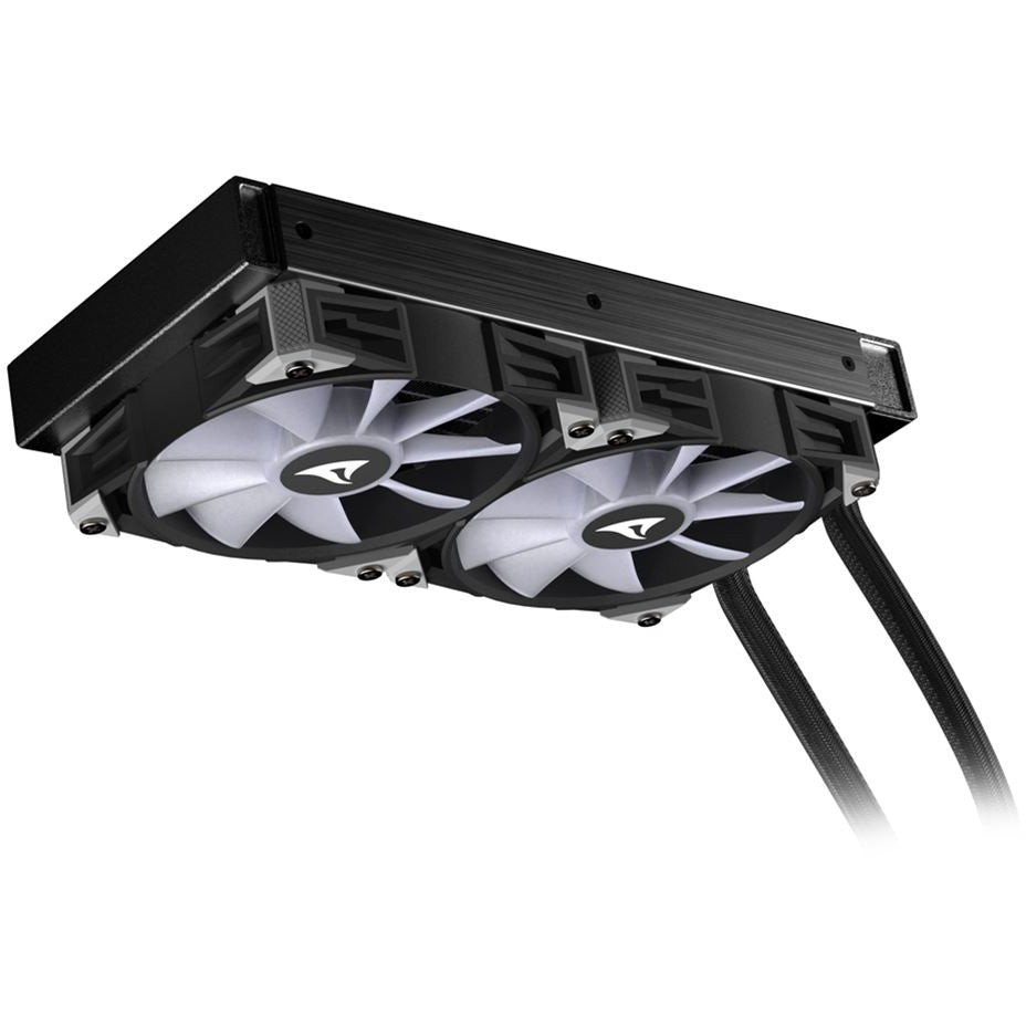 K Sharkoon Wasserkühlung S80 RGB 2 Lüfter 240mm schwarz