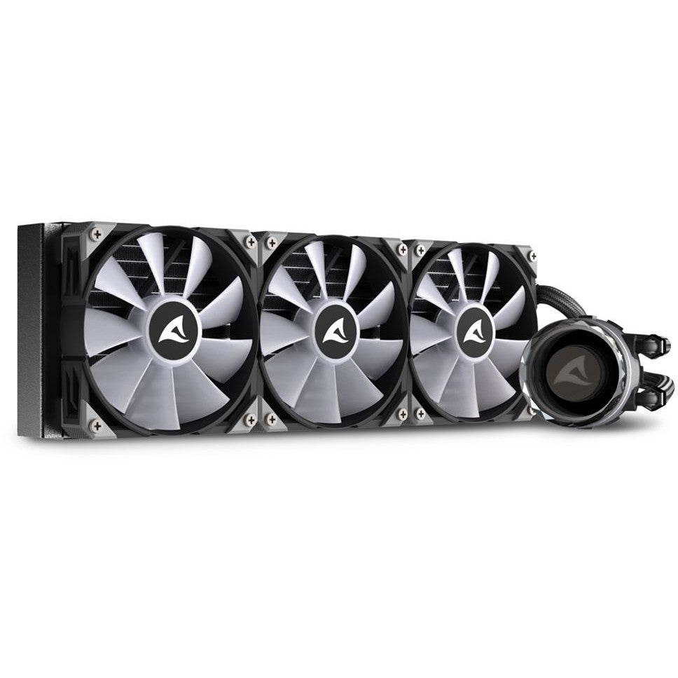 K Sharkoon Wasserkühlung S90 RGB 3 Lüfter 360mm schwarz