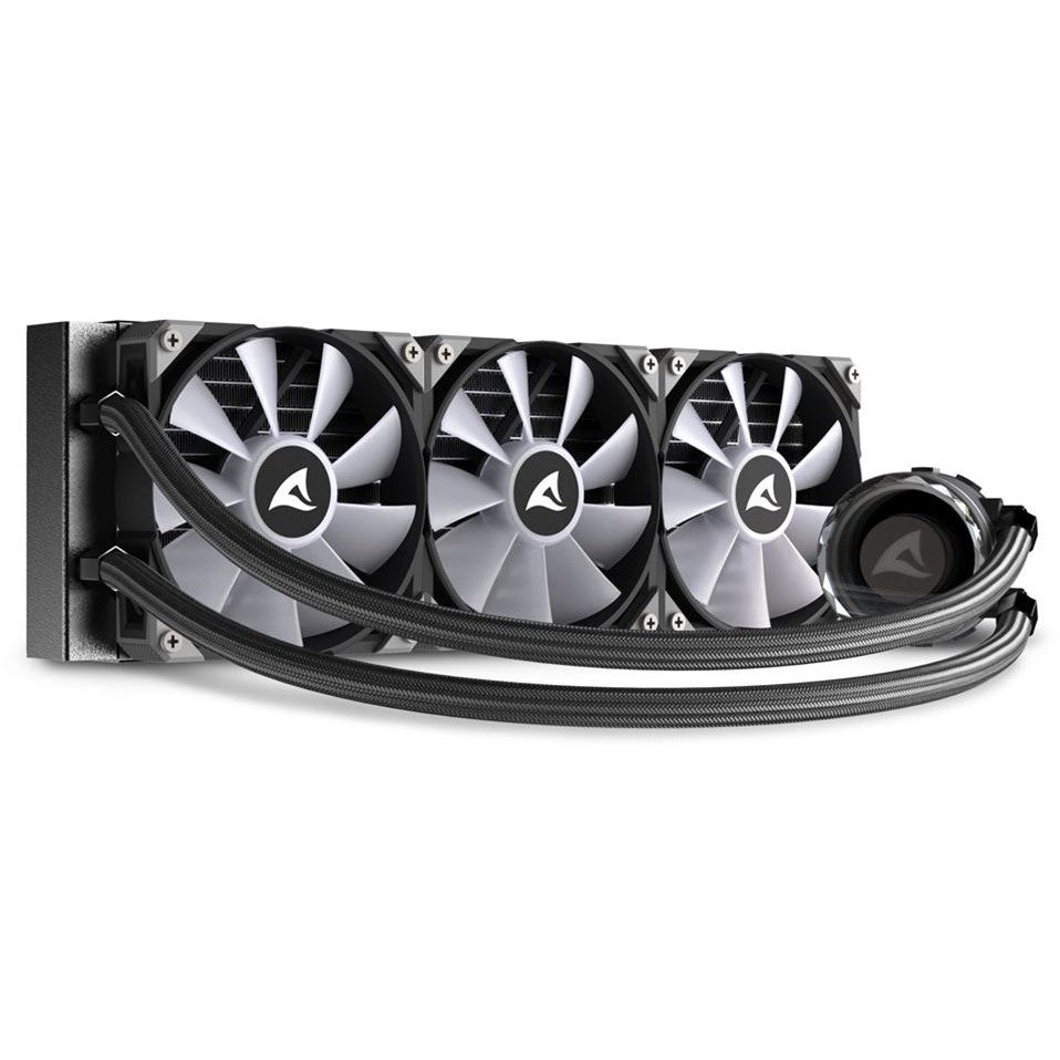 K Sharkoon Wasserkühlung S90 RGB 3 Lüfter 360mm schwarz