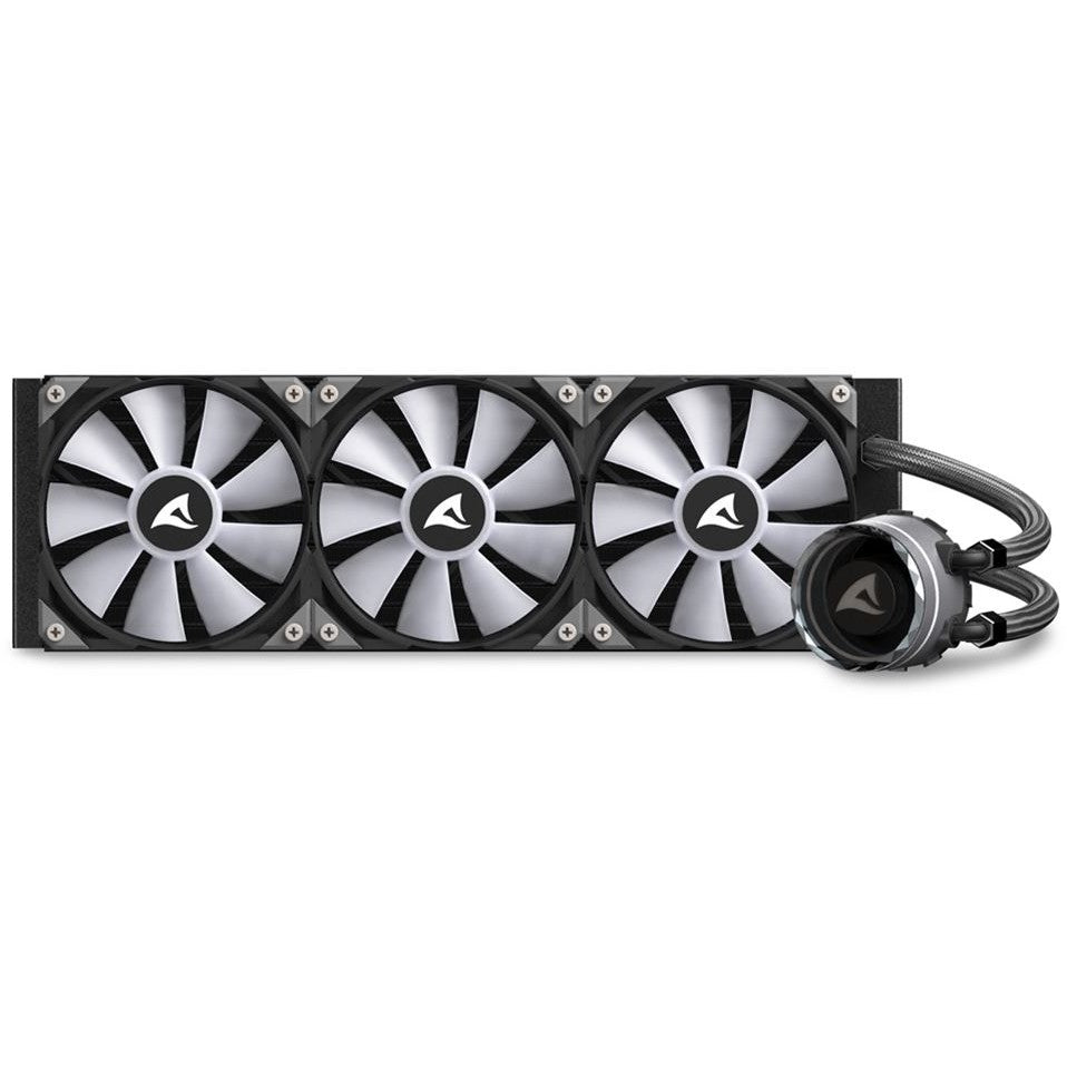 K Sharkoon Wasserkühlung S90 RGB 3 Lüfter 360mm schwarz