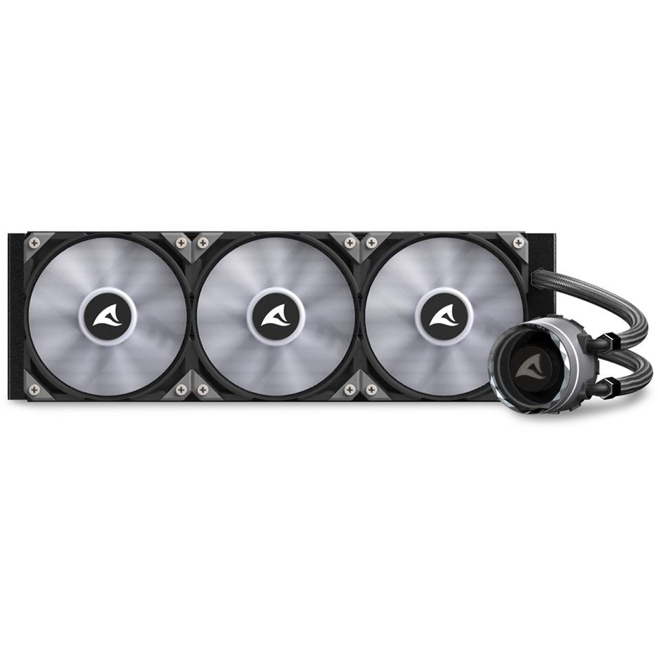 K Sharkoon Wasserkühlung S90 RGB 3 Lüfter 360mm schwarz