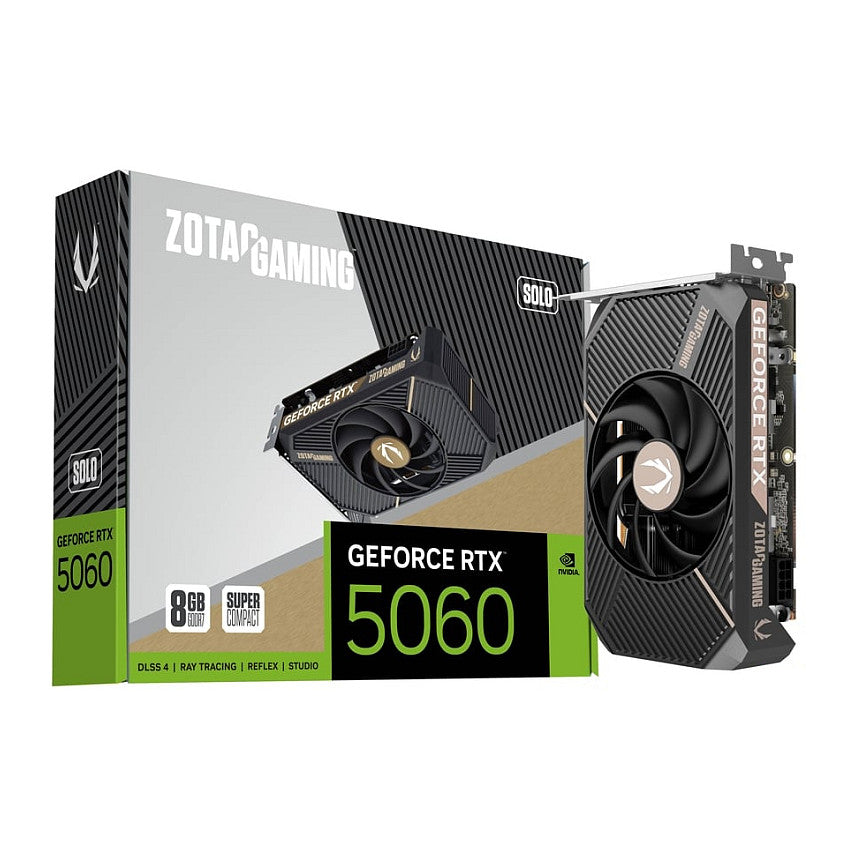 RTX 5060 8GB Zotac SOLO GDDR7 1 Fan