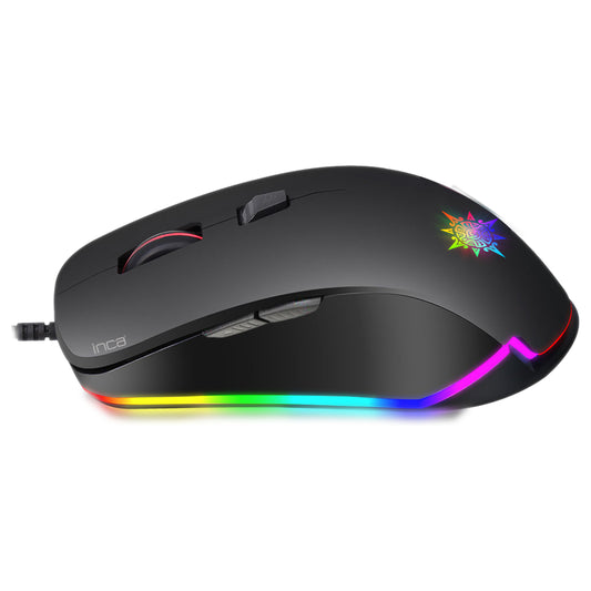 INCA Gaming Maus IMG-327 4800 DPI. RGB. 6 Tasten. USB. SW retail