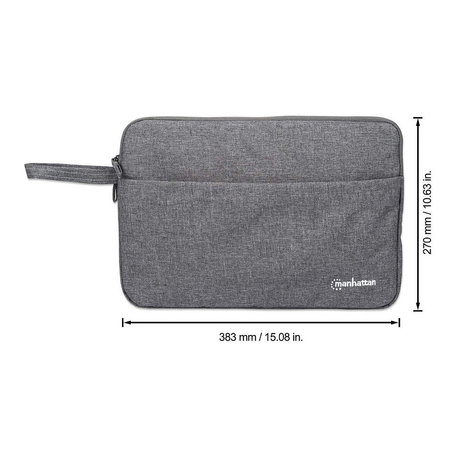 MANHATTAN Seattle Notebook Sleeve 14.5" wasserfest anthrazit