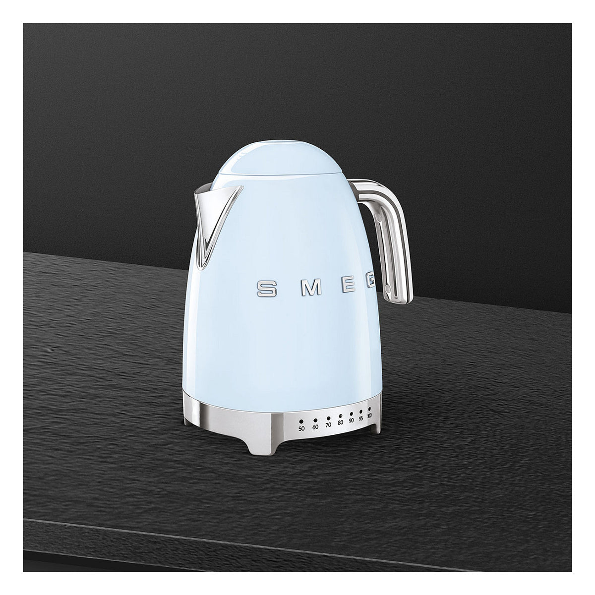 SMEG Wasserkocher 50s Style KLF04PBEU, Pastellblau