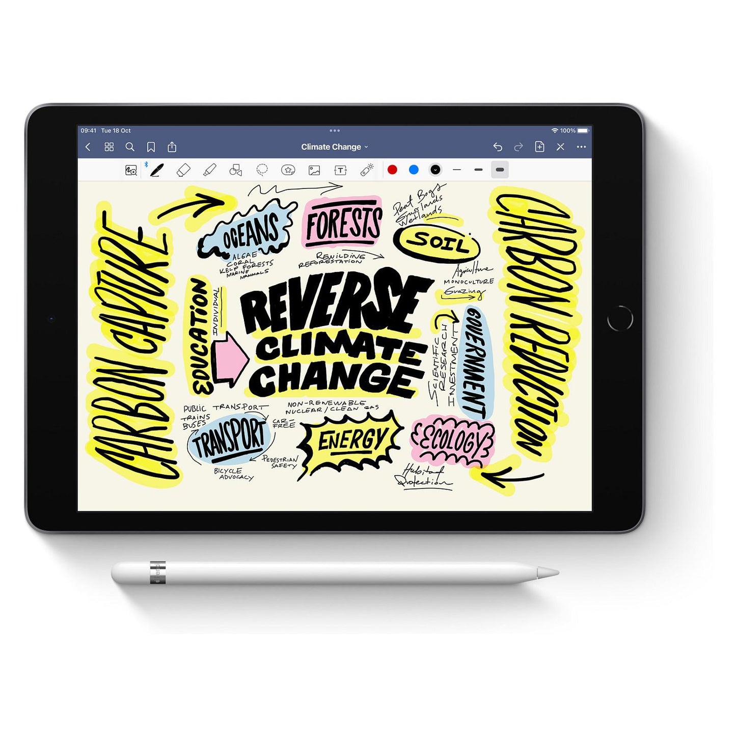Pencil 1stGeneration fr 12.9 iPad Pro 1./2.Gen / 10.5/9.7 iPad Pro / iPad Air 3.Gen / iPad mini 5.Gen / iPad 6/7/8/9/10