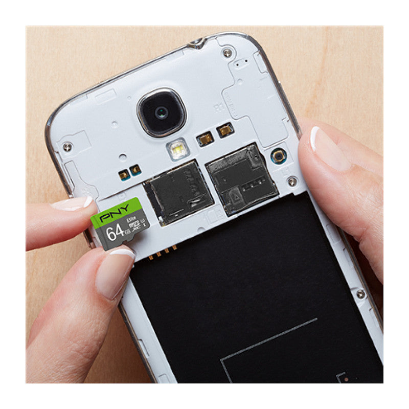 CARD Micro XC Card 64GB PNY Elite CL.10 U1 retail