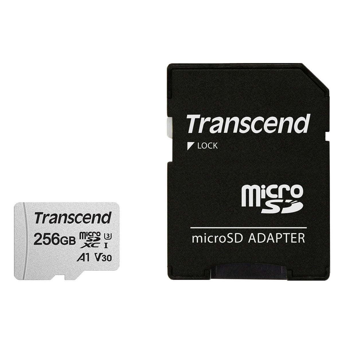 CARD microSD Card 256GB Transcend sdxc USD300S-A w/Adapter