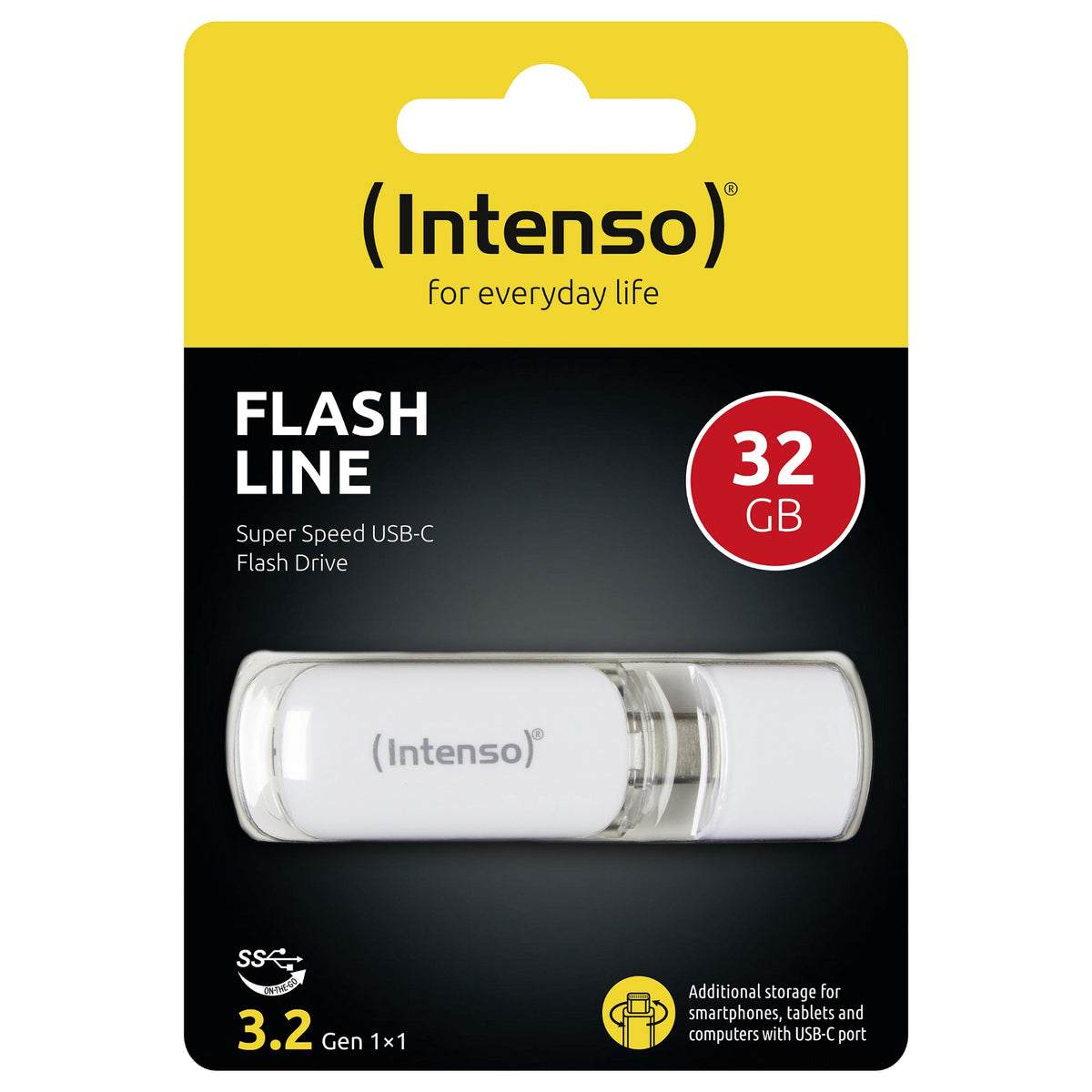 STICK Intenso Flash Line wei 32 GB