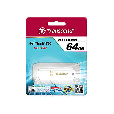 STICK 64GB Transcend JetFlash 730 USB3.1 weiß