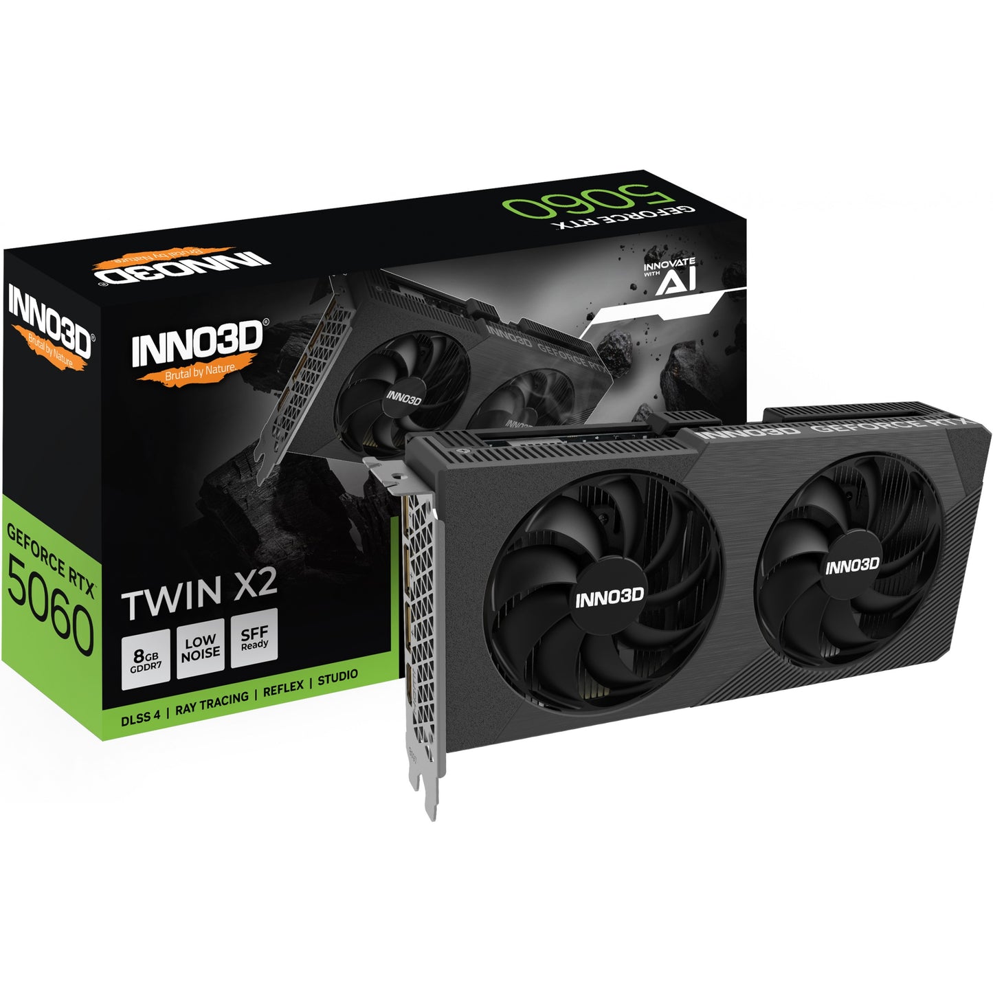 RTX 5060 8GB Inno 3D Twin X2 GDDR7 HDMI