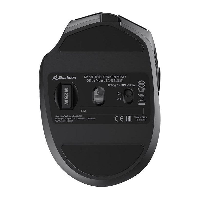 Sharkoon OfficePal M25W (schwarz)