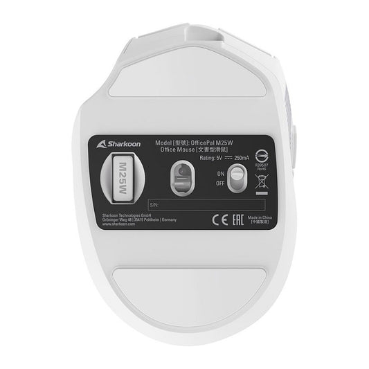 Sharkoon OfficePal M25W (wei)