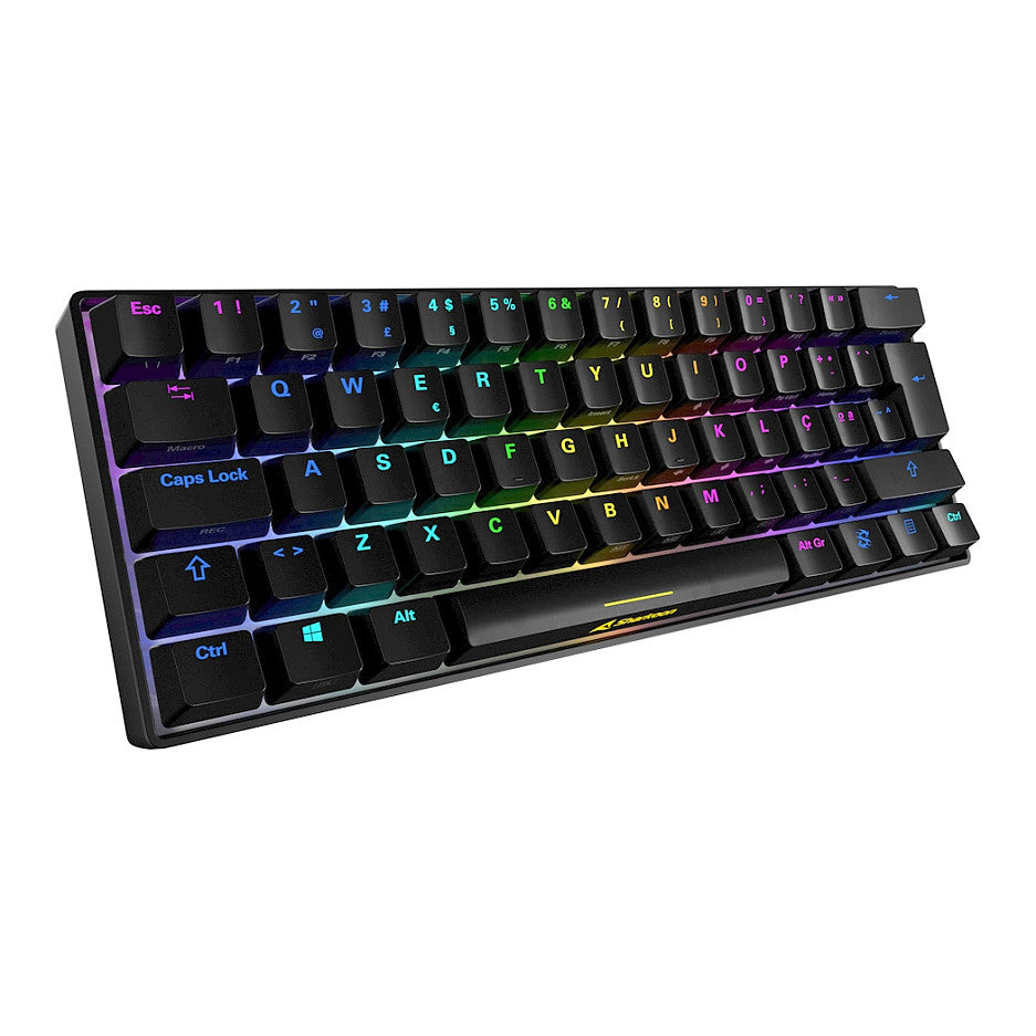 Sharkoon SKILLER SGK50 S4 (schwarz. PT-Layout. Kailh Red)