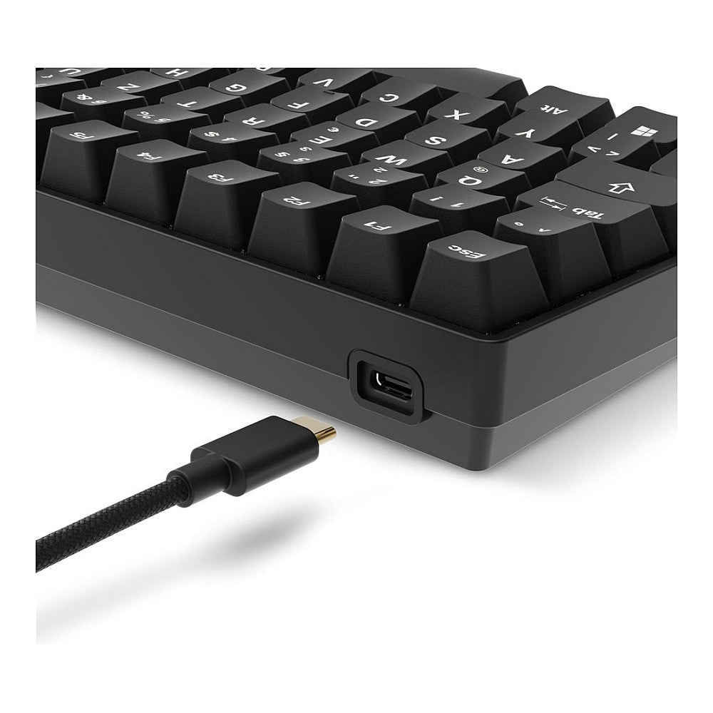 Sharkoon SKILLER SGK50 S3 PBT (schwarz. DE-Layout. Gateron G Pro 3.0 Yellow)