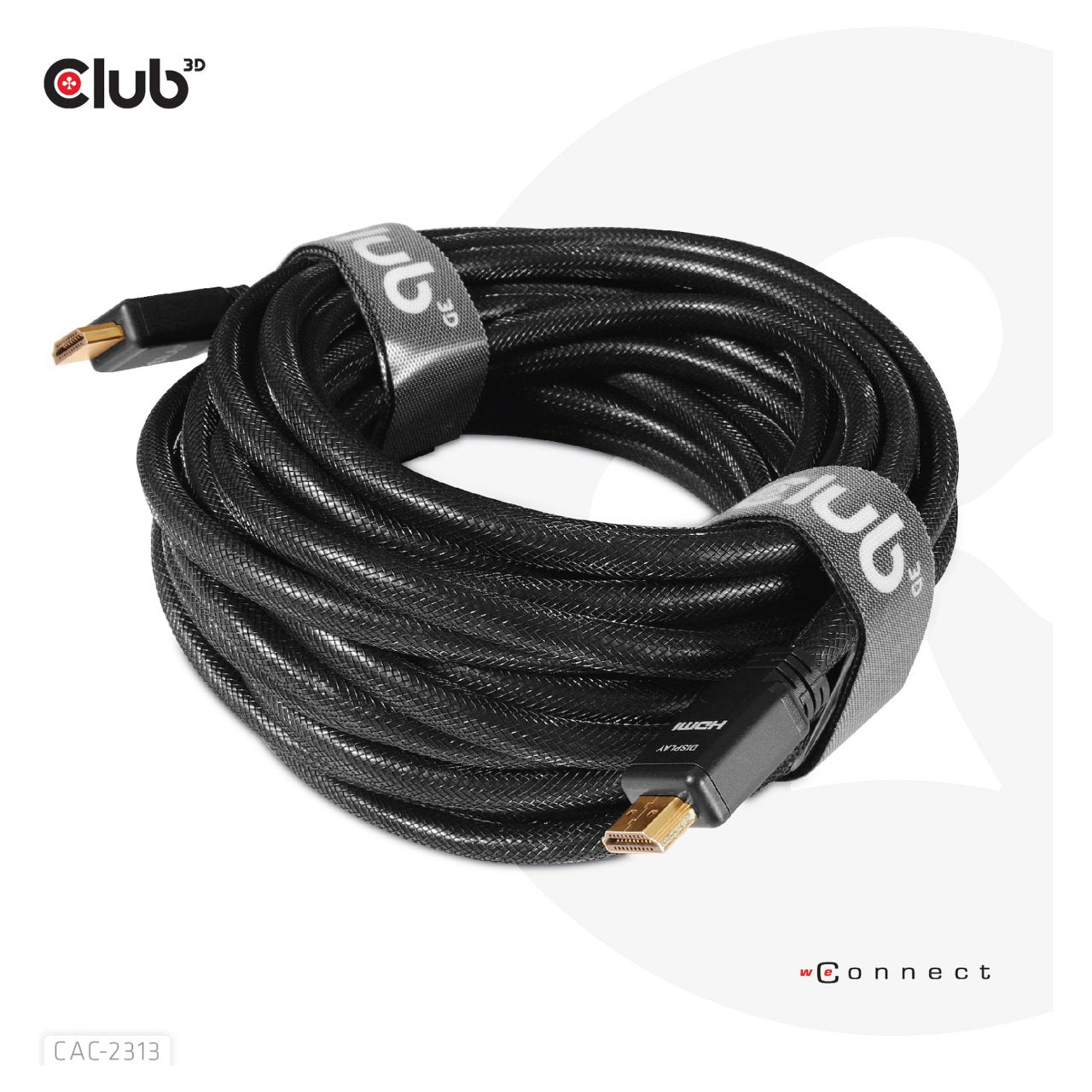 Club3D HDMI-Kabel A -> A 2.0 RedMere 4K60Hz UHD 10 Meter retail