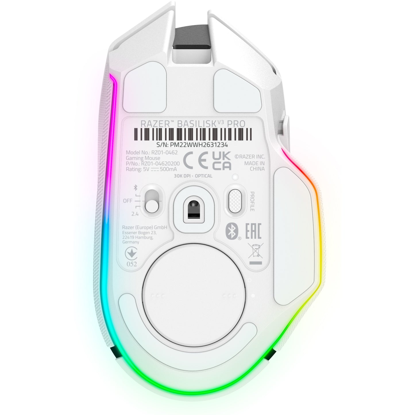 Razer Basilisk V3 Pro white